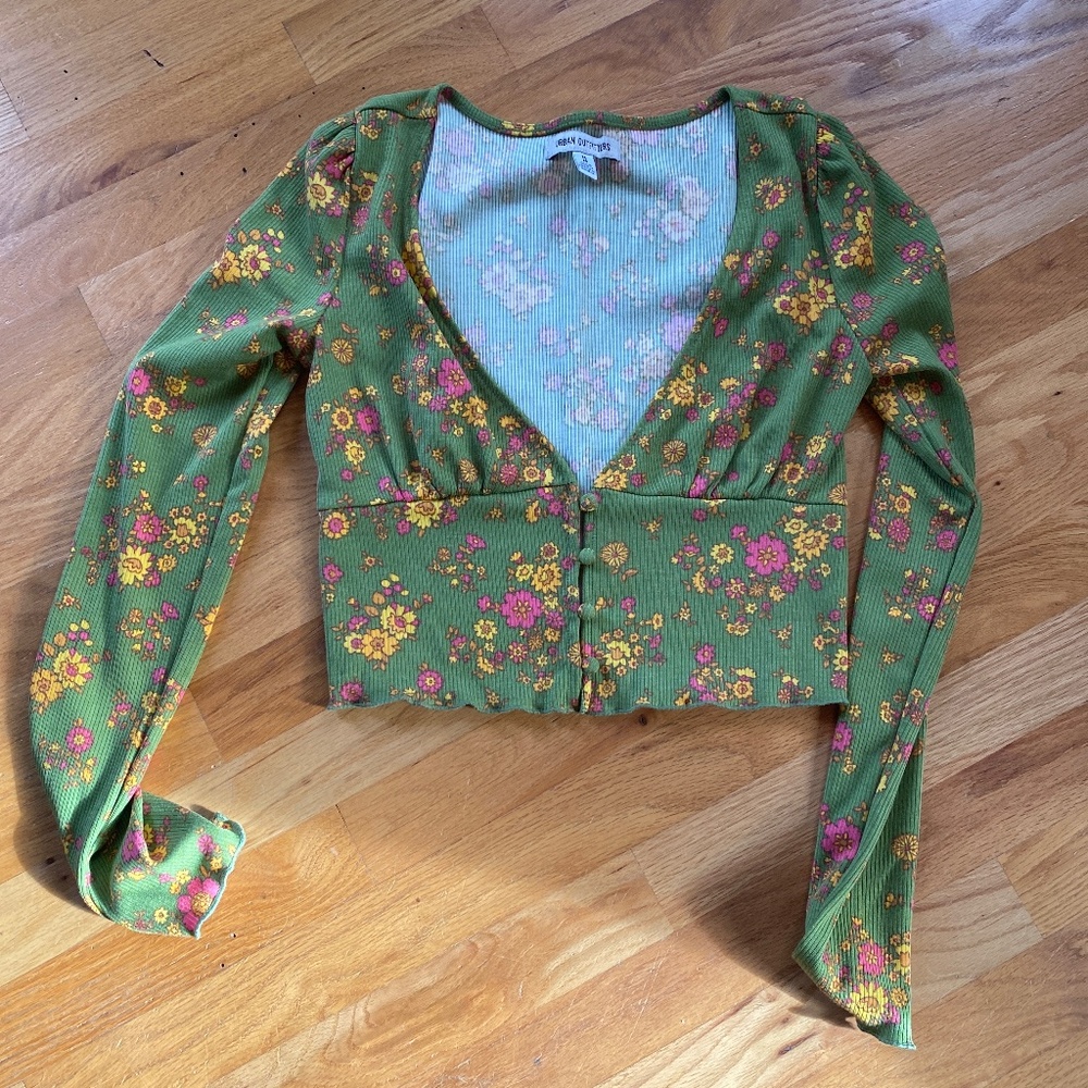 Urban outfitters floral top